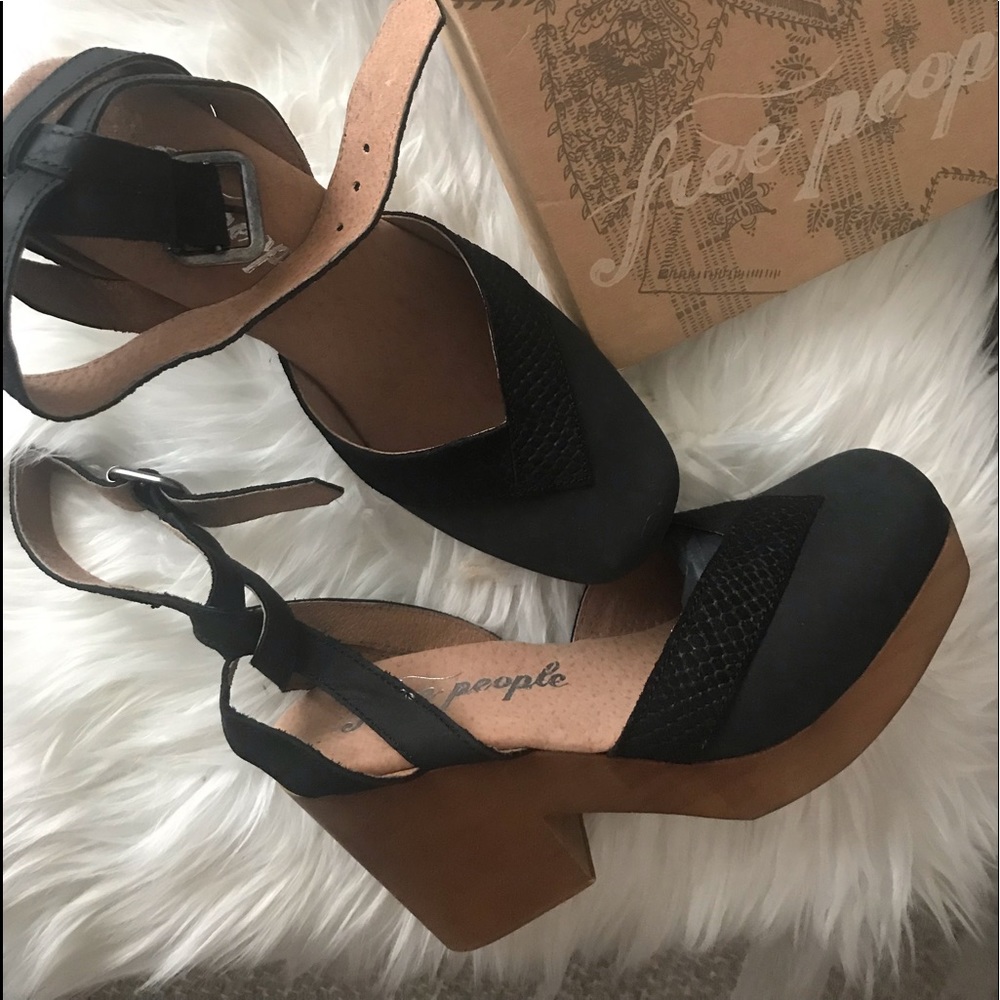 Free people platform shoes